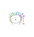 まろやかうさちゃん（個別スタンプ：1）