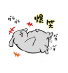 ボリューミーなうさぎ（個別スタンプ：40）