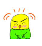 キリッとインコちゃん2（個別スタンプ：19）