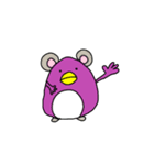 ペンギン怪獣アニマル着ぐるみ（個別スタンプ：8）