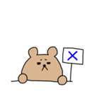ねことうさぎとくま。（個別スタンプ：5）