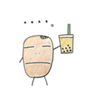 コーヒー 愛くるしいけっぴん豆たち。（個別スタンプ：5）