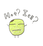 コーヒー 愛くるしいけっぴん豆たち。（個別スタンプ：14）