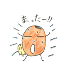 コーヒー 愛くるしいけっぴん豆たち。（個別スタンプ：21）