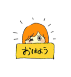 Poping girlsスタンプ2（個別スタンプ：1）