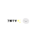 シンプルな挨拶3（個別スタンプ：7）