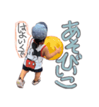 田舎っ子 すっとん坊や（個別スタンプ：10）