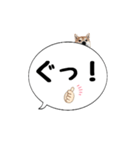 柴犬のぼちゃん デカ文字吹出し①（個別スタンプ：7）