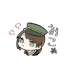 軍服女子（個別スタンプ：5）