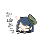 軍服女子（個別スタンプ：12）