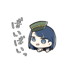 軍服女子（個別スタンプ：15）