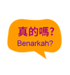 台湾中国語(繁体字)とインドネシア語（個別スタンプ：7）