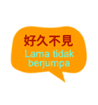 台湾中国語(繁体字)とインドネシア語（個別スタンプ：13）