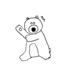 クマの使えるスタンプ（個別スタンプ：6）