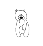 クマの使えるスタンプ（個別スタンプ：9）