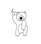 クマの使えるスタンプ（個別スタンプ：14）
