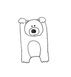 クマの使えるスタンプ（個別スタンプ：26）