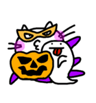 口笛ネコさん 2ハロウィン2019（個別スタンプ：8）