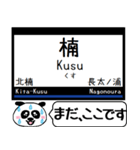 名古屋線 鈴鹿線 駅名 今まだこの駅だよ！（個別スタンプ：6）