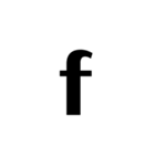 ローマ字の小文字です（個別スタンプ：10）