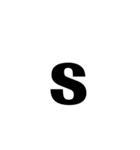 ローマ字の小文字です（個別スタンプ：22）