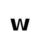 ローマ字の小文字です（個別スタンプ：26）