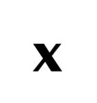 ローマ字の小文字です（個別スタンプ：27）