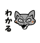 黒い変な柴犬が毎日挨拶（個別スタンプ：17）