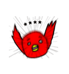 赤い鳥カスタム（個別スタンプ：12）