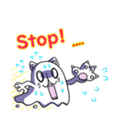 Cat ghost Custom Sticker（個別スタンプ：33）