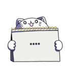 Cat ghost Custom Sticker（個別スタンプ：37）