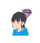 とある中学生。1弾（個別スタンプ：4）