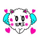 もふもふ！天使のいぬ＆悪魔のいぬ（個別スタンプ：21）