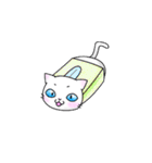 白ねこ姉妹の日常（個別スタンプ：26）