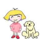 犬と一緒 わんこと一緒（個別スタンプ：3）