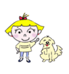 犬と一緒 わんこと一緒（個別スタンプ：11）
