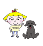 犬と一緒 わんこと一緒（個別スタンプ：12）