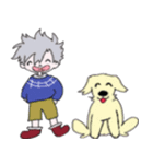犬と一緒 わんこと一緒（個別スタンプ：15）