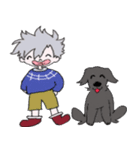 犬と一緒 わんこと一緒（個別スタンプ：16）