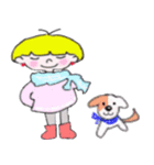 犬と一緒 わんこと一緒（個別スタンプ：18）
