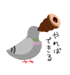 鳩とパン（個別スタンプ：26）