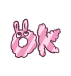 ゆるくてまるいうさぎの日常（個別スタンプ：5）