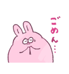 ゆるくてまるいうさぎの日常（個別スタンプ：34）