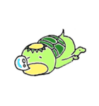 きままにあにまるず（個別スタンプ：1）
