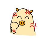 楽しいブタさんスタンプ 1（個別スタンプ：25）