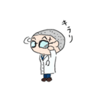 眼鏡坊主ドクター（個別スタンプ：7）