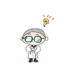 眼鏡坊主ドクター（個別スタンプ：15）
