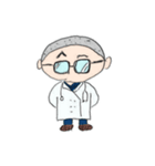 眼鏡坊主ドクター（個別スタンプ：17）