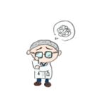 眼鏡坊主ドクター（個別スタンプ：21）