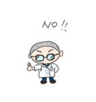 眼鏡坊主ドクター（個別スタンプ：31）
